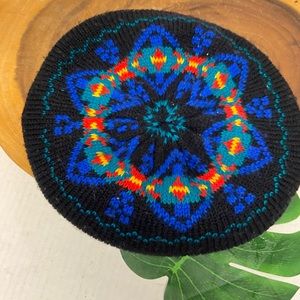 Vintage Unbranded Reversible Knit Beret